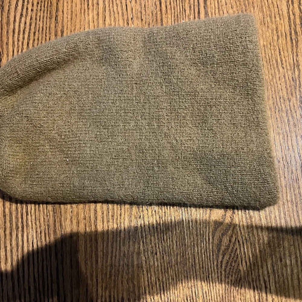 Vintage 100 wool beanie vtg workwear like carhartt 90s grunge skater made in usa - Picture 3 of 8